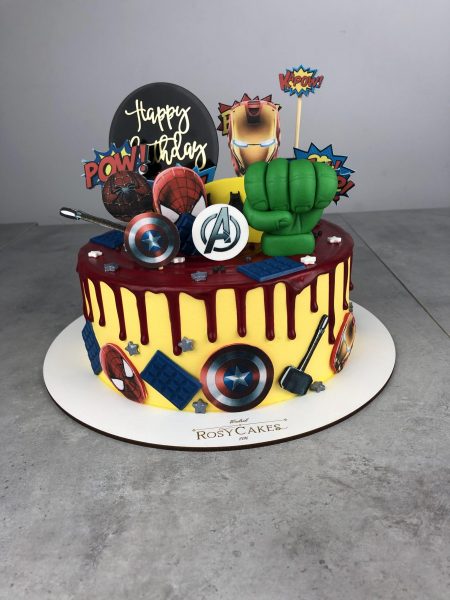 Tartas Personalizadas de Los Vengadores – Avengers