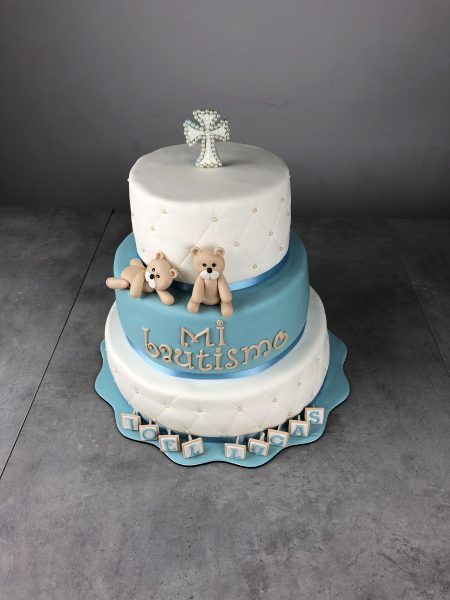 Rosy Cakes | Tarta Bautizo y Comunión Tartas Bautizos y Tartas Comunión – Tartas dos Pisos Osos
