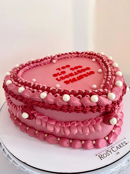 Tarta Corazón Vintage