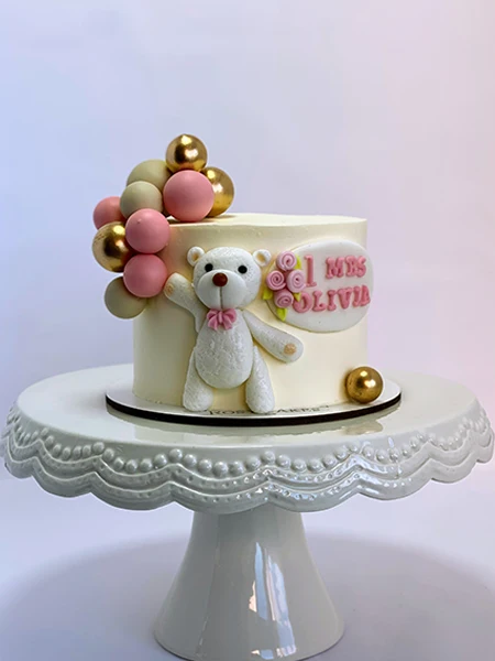 Rosy Cakes | Opening of Rosy Cakes and Café personalised teddy bear cakes