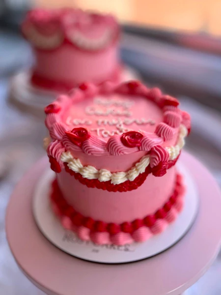 Tarta Vintage con Texto Personalizada y Montaje