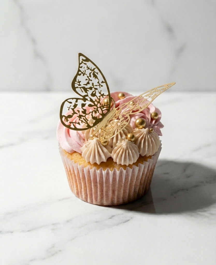 Cupcake Mágico de Mariposas (12ud)