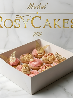 Cupcake Mágico de Mariposas (12ud)