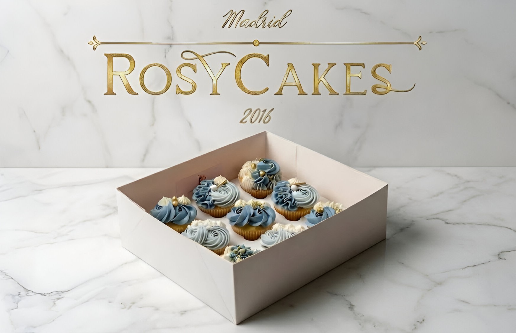 Cupcakes Cielo Estrellado