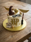 Tarta de Cumpleaños con Decoraciones de Harry Potter – Rosy Cakes